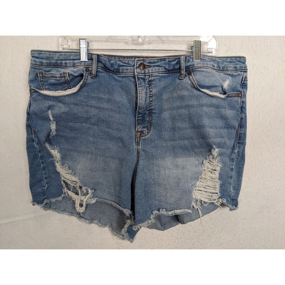 Sofia Jeans Womens Jean Shorts Size 2 Distressed Cutoff Lila Short Vergara